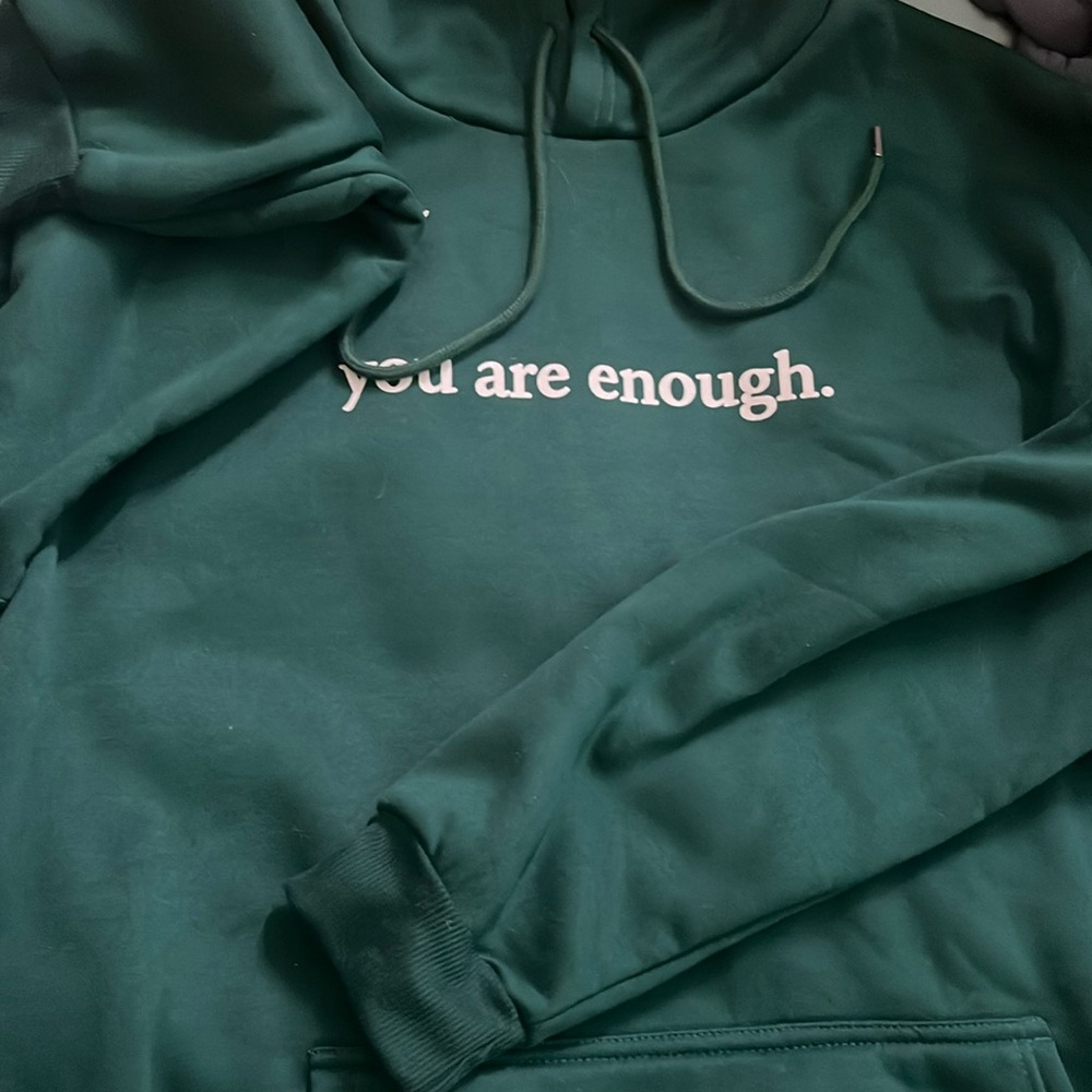 motivating hoodie//wholesome